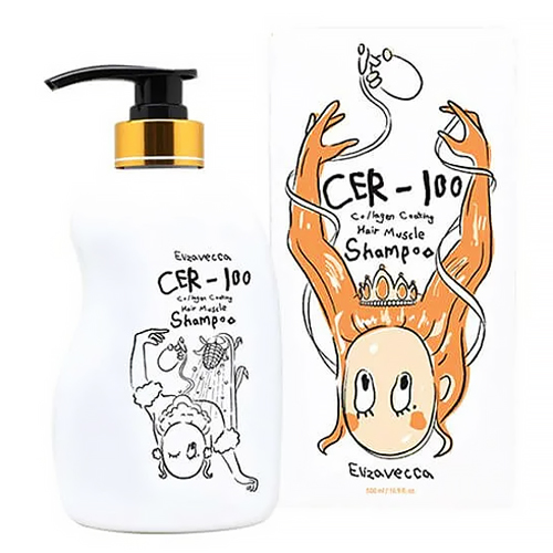 Шампунь для волос CER-100 Collagen Coating Hair Muscle Shampoo, 500 мл