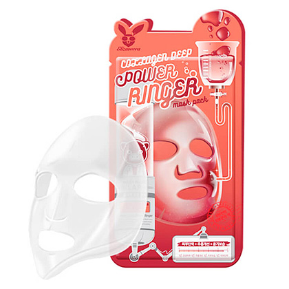 Тканевая маска для лица с Коллагеном COLLAGEN DEEP POWER Ringer mask pack, 1 шт
